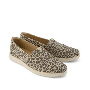 New Toms Alpargata Leopard Print Slip-On Women’s Sneakers